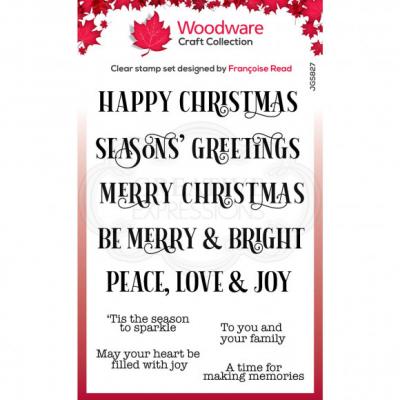 Creative Expressions Clear Stamps - Christmas Sparkl